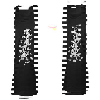 Dalmatian Costume Halloween | Cool Simple Animal Funny Gift Men Women Tank Top Graphic Print Unisex - Thegiftio