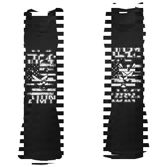 Dd214 Us Air Force Alumni Military Veteran Retirement Graphic Design Printed Casual Daily Basic Unisex Tank Top - Thegiftio
