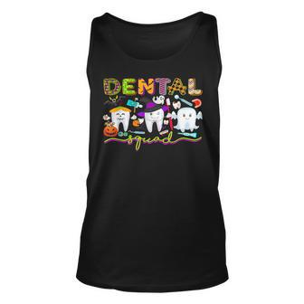 Dental Dentist Halloween Boos Crew Funny Costume Men Women Tank Top Graphic Print Unisex - Thegiftio UK