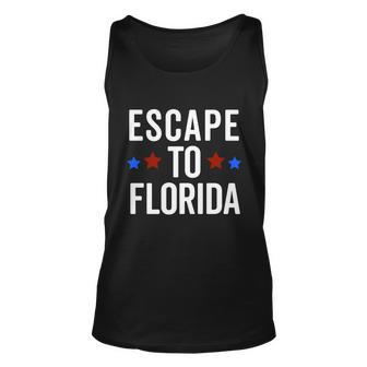 Desantis Escape To Florida Cute Gift Meaningful Gift Unisex Tank Top - Monsterry UK