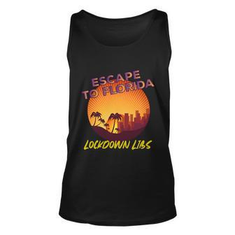 Desantis Escape To Florida Great Gift V2 Unisex Tank Top - Monsterry CA