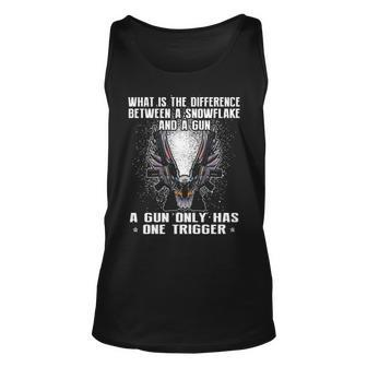 Difference Snowflake Unisex Tank Top - Seseable