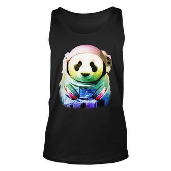 Dj Panda Astronaut Unisex Tank Top - Monsterry UK