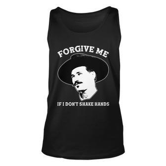 Doc Holiday I Dont Shake Hands Tshirt Unisex Tank Top - Monsterry AU