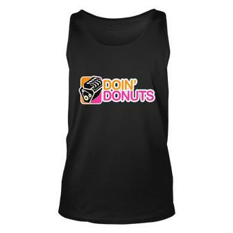 Doin Donuts Tshirt Unisex Tank Top - Monsterry