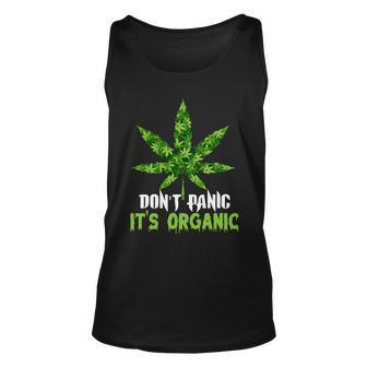 Dont Panic Its Organic Medical Marijuana Tshirt Unisex Tank Top - Monsterry DE