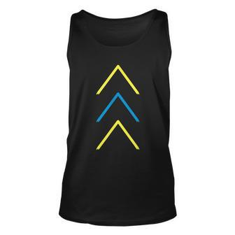 Down Syndrome Awareness 3 Arrows Trisomy 21 Awareness Unisex Tank Top - Monsterry AU