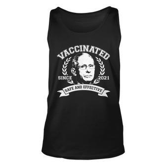 Dr Fauci Vaccinated Since 2021 Safe And Effective Unisex Tank Top - Monsterry DE