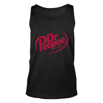 Dr Peepee Soda Pop Logo Unisex Tank Top - Monsterry CA