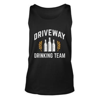 Driveway Drinking Team Beer Drinker Tshirt Unisex Tank Top - Monsterry UK