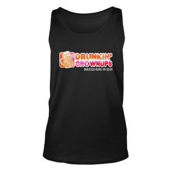 Drunken Grownups American Dad Run On Beer Funny Unisex Tank Top - Monsterry DE