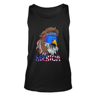 Eagle Mullet 4Th Of July Usa American Flag Merica Gift Unisex Tank Top - Monsterry