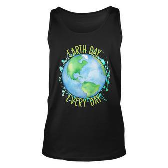 Earth Day Every Day Tshirt V3 Unisex Tank Top - Monsterry