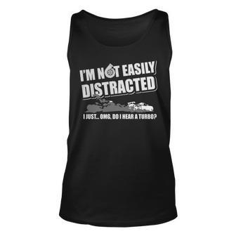 Easily Distracted - Turbo Unisex Tank Top - Seseable