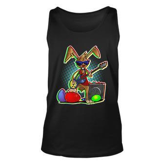 Easter Rock Bunny V2 Unisex Tank Top - Monsterry AU
