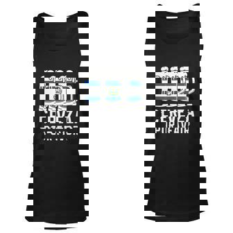 El Salvador Cerveza Por Favor Flag Graphic Design Printed Casual Daily Basic Unisex Tank Top - Thegiftio