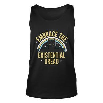 Embrace The Existential Dread Unisex Tank Top - Monsterry CA