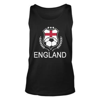 England Soccer English Flag Tshirt Unisex Tank Top - Monsterry CA
