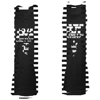 Equine Vet Tech Veterinary Medicine Evt Veterinarian Uniform Zip Men Women Tank Top Graphic Print Unisex - Thegiftio UK
