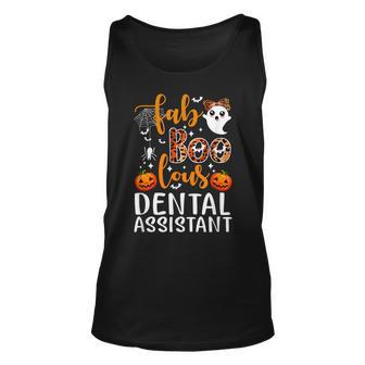 Faboolous Dental Assistant Funny Dental Assistant Halloween Unisex Tank Top - Seseable