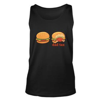 Fathers Day Funny Dad Tax Dad Jokes Unisex Tank Top - Monsterry DE