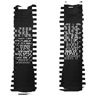 Fathers With Pretty Daughters Kill People Unisex Tank Top - Thegiftio