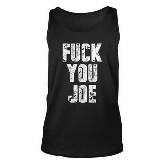 FCk You Joe Tshirt Unisex Tank Top - Monsterry UK