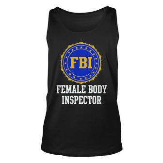 Female Body Inspector Tshirt Unisex Tank Top - Monsterry