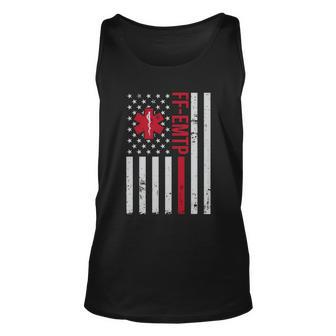 Ffgiftemtp Firefighter Paramedic Meaningful Gift Unisex Tank Top - Monsterry CA