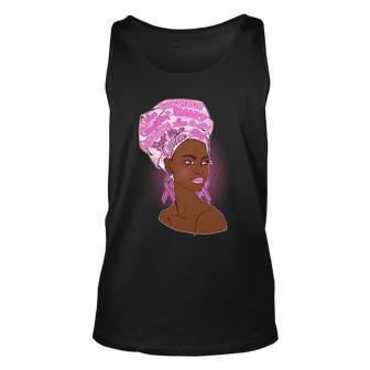 Fight Like A Queen Breast Cancer Awareness Unisex Tank Top - Monsterry DE