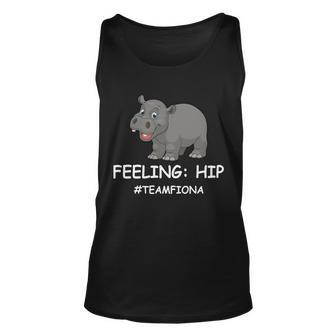Fiona The Baby Hippo Feeling Hip Preemie Unisex Tank Top - Monsterry CA
