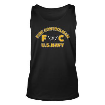 Fire Controlman Fc Unisex Tank Top - Monsterry DE