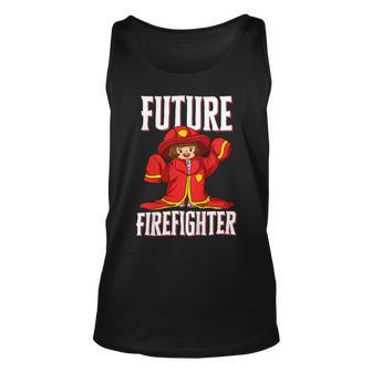 Firefighter Future Firefighter For Young Girls V2 Unisex Tank Top - Seseable