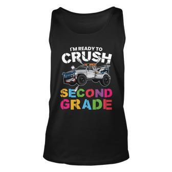 First Day Of School Ready To Crush 2Nd Grade Back To School Unisex Tank Top - Monsterry AU