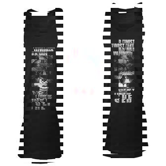 First Mistake Was Thinking I Was One Of The Sheep V3 Unisex Tank Top - Thegiftio