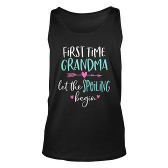 First Time Grandma Let The Spoiling Begin New 1St Time Tshirt Unisex Tank Top - Monsterry CA