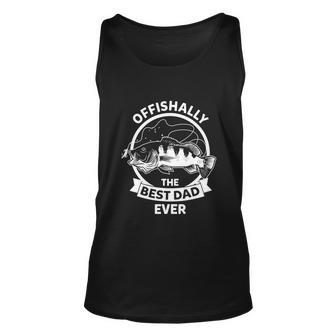 Fishing For Dad Men Funny Fishing Fathersday Unisex Tank Top - Monsterry