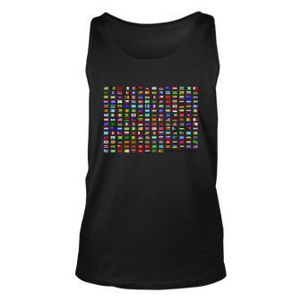Flags Of The World Tshirt Unisex Tank Top - Monsterry CA