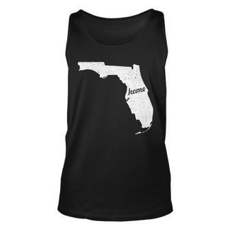 Florida Home State Tshirt Unisex Tank Top - Monsterry