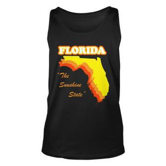 Florida The Sunshine State Unisex Tank Top - Monsterry