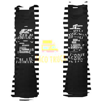 Food Truck Gift Taco Truck Mexican Food V2 Unisex Tank Top - Thegiftio UK