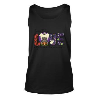 For The Love Of Halloween Funny Halloween Quote Unisex Tank Top - Monsterry