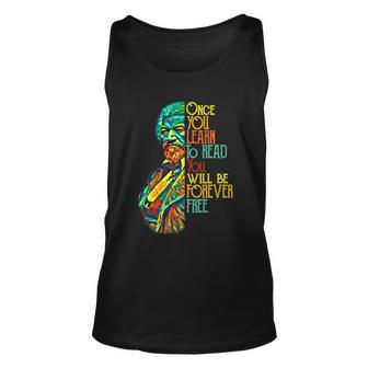 Frederick Douglass Black Leader Quote Black History Month Tshirt Unisex Tank Top - Monsterry