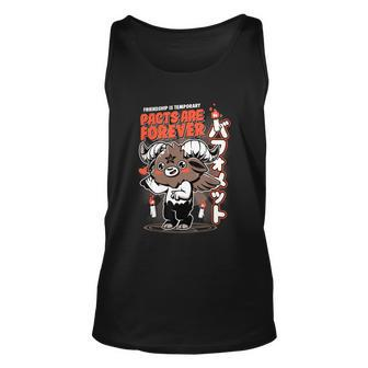 Friendship Is Temporary Pacts Are Forever Satan Goat Demon Unisex Tank Top - Monsterry