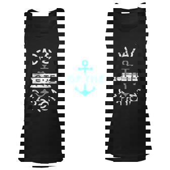 Fun Nautical Wedding Favor Father Papa Dad Of The Groom Gift Unisex Tank Top - Thegiftio