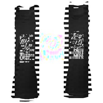 Funny 10Th Birthday This Girl Is Now 10 Double Digits Tie Dye Unisex Tank Top - Thegiftio