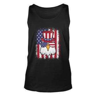 Funny 4Th Of July American Flag Patriotic Eagle Usa Unisex Tank Top - Monsterry AU