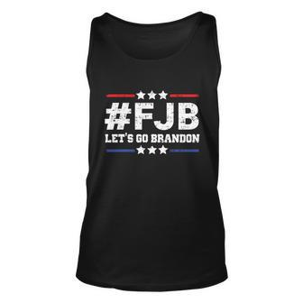 Funny Anti Biden Fjb Let Go Brandon Lets Go Brandon Brandon Flag Brandon B Unisex Tank Top - Monsterry CA