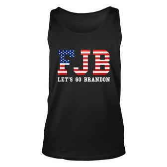 Funny Anti Biden Flag Lets Go Brandon Essential Unisex Tank Top - Monsterry CA