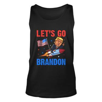 Funny Anti Biden Lets Go Brandon Pro Trump Lets Go Brandon Tshirt Unisex Tank Top - Monsterry